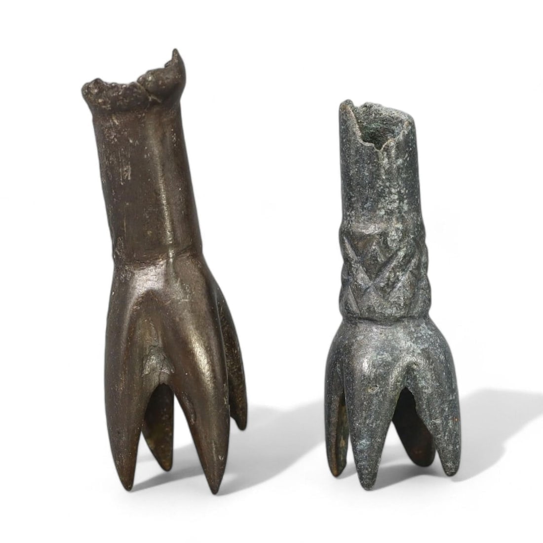 VIKING OR ANGLO-SAXON: Bronze Decorative Fittings, c. 9th-11th Century CE (56g, 7.3-8.3cm) (1 of 1)