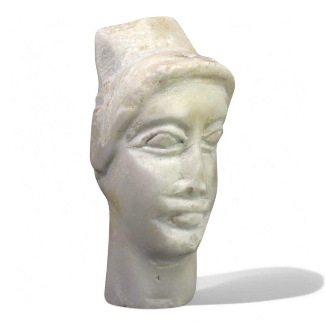 RENAISSANCE: Marble Bust Fragment of a Noblewoman, 15th-16th Century CE (370g, 5x10.5cm) (1 of 3)