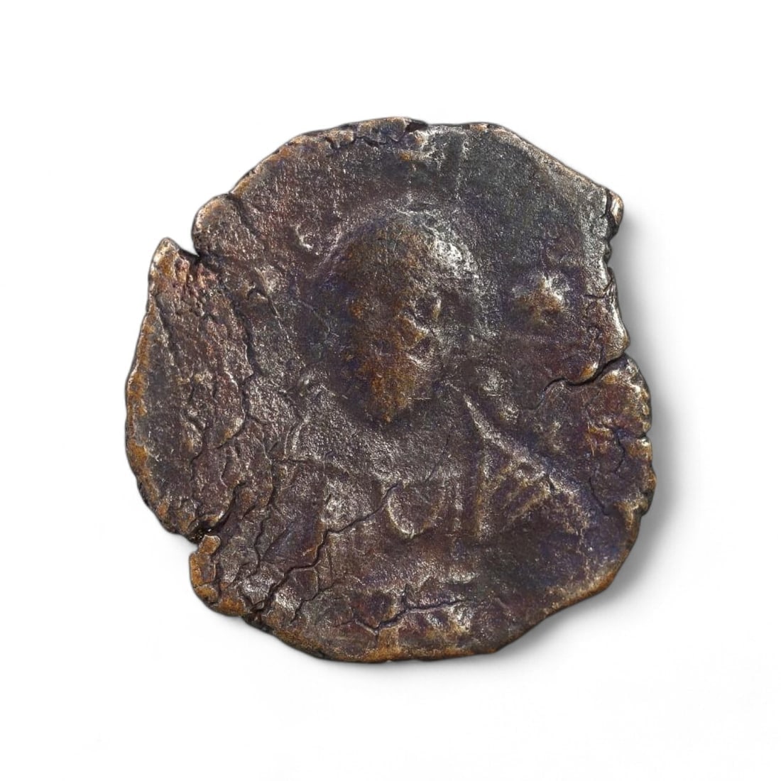 BYZANTINE EMPIRE: Copper Follis Coin, Anonymous, Circa 10th-11th Century CE (6g, 25mm) (1 of 3)