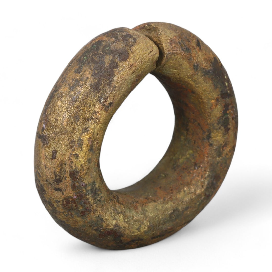 VIKING PROTO-MONEY: Gilt Bronze Ring (45g, 3.5cm) (1 of 2)