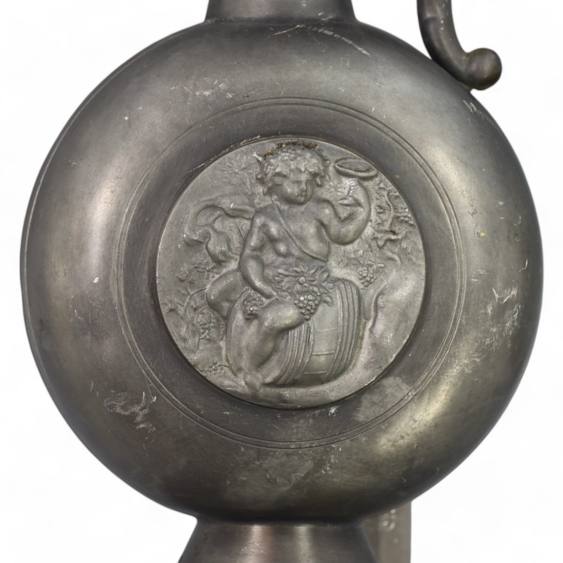 GUGGISBERG LUGANO Pewter Vessel, Switzerland (990g, 38x13cm) (1 of 4)