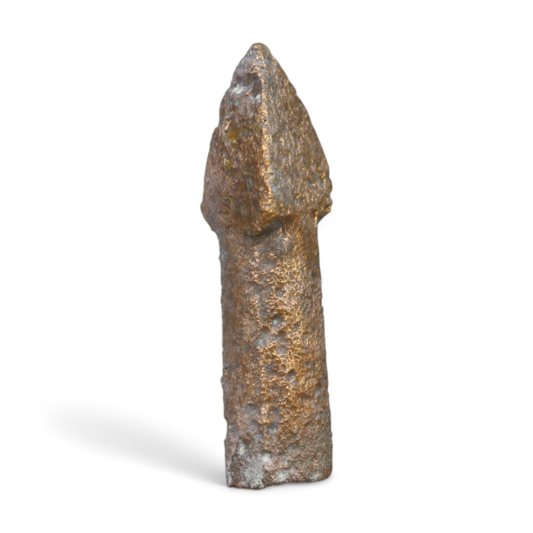 ANCIENT BRONZE ARROWHEAD: Compact Leaf-Shaped Design (3g, 2.3cm) (1 of 2)