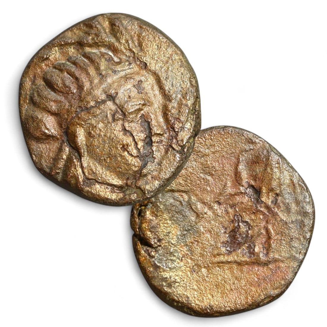 HELLENISTIC KINGDOM: AE19 Bronze Coin (6g, 19mm) (1 of 3)