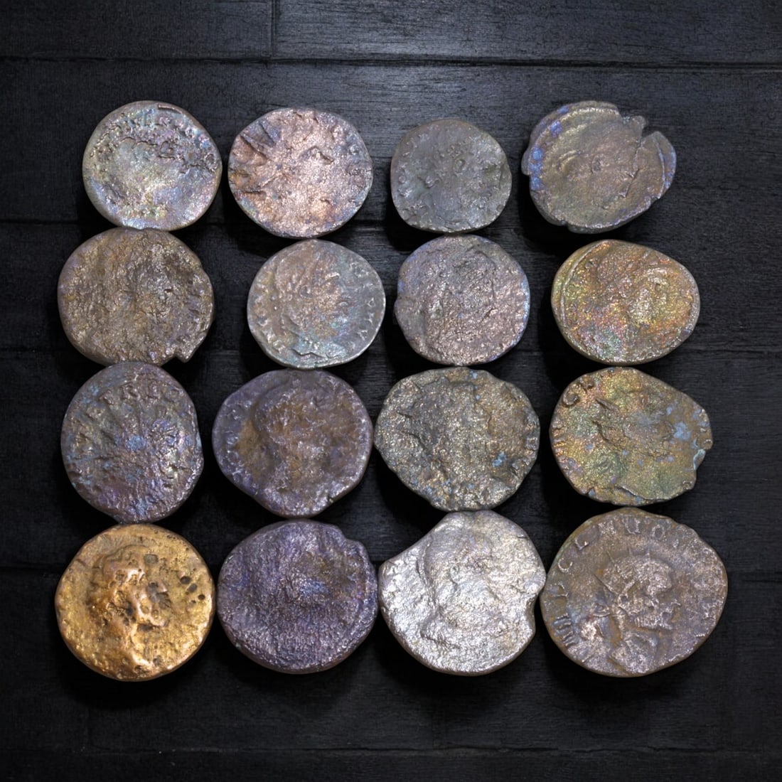 ROMAN BRONZE COIN LOT: Roman Imperial Period, Rome (25g, 13-20mm, 16 Pieces) (1 of 2)