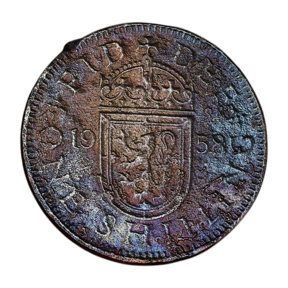 GREAT BRITAIN: Antique Coin, 23mm, 5g (1 of 2)