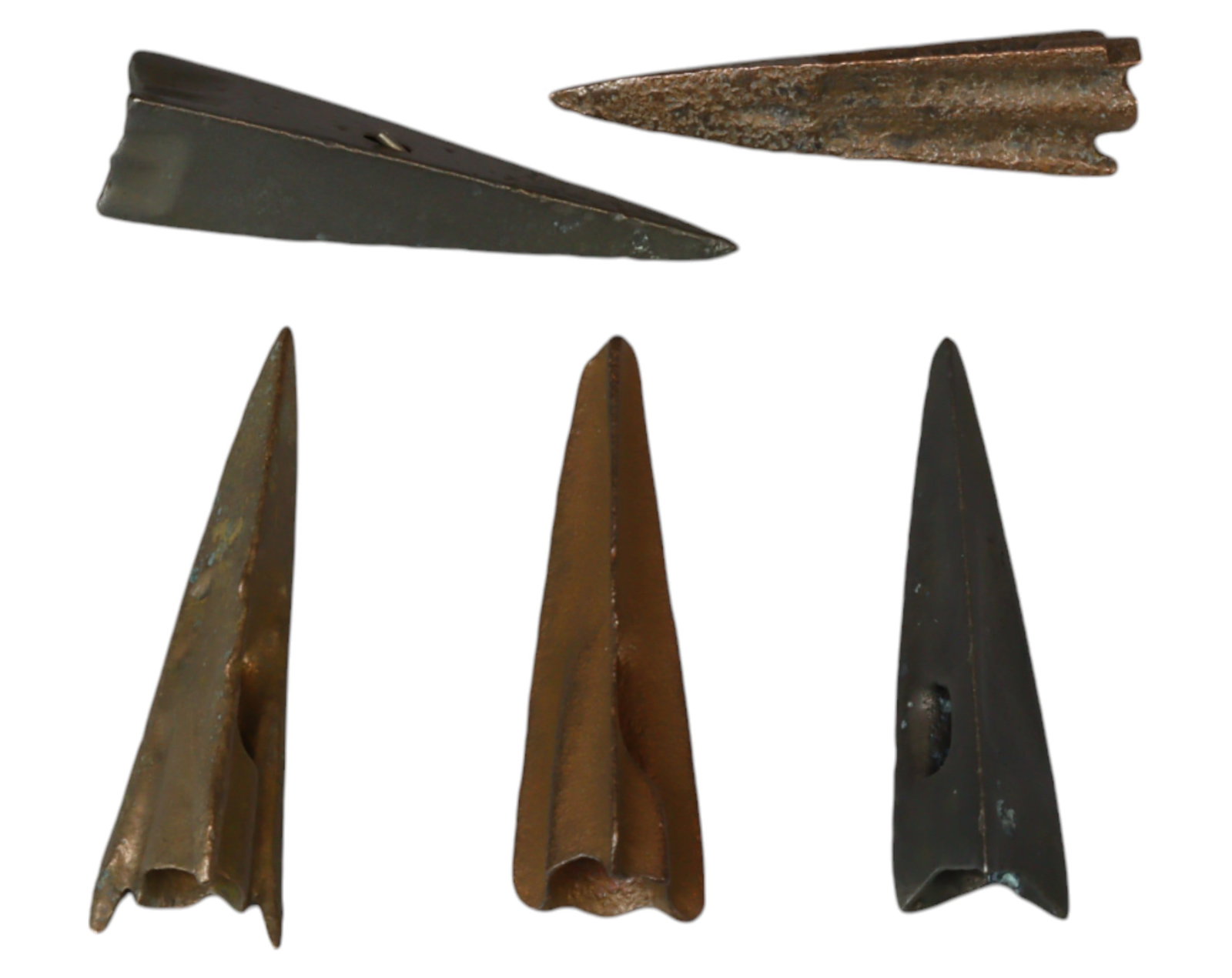 ANCIENT STEPPE: Scythian-Sarmatian Bronze Arrowheads - Socketed War Projectiles, 7th-3rd Century BCE (1 of 1)