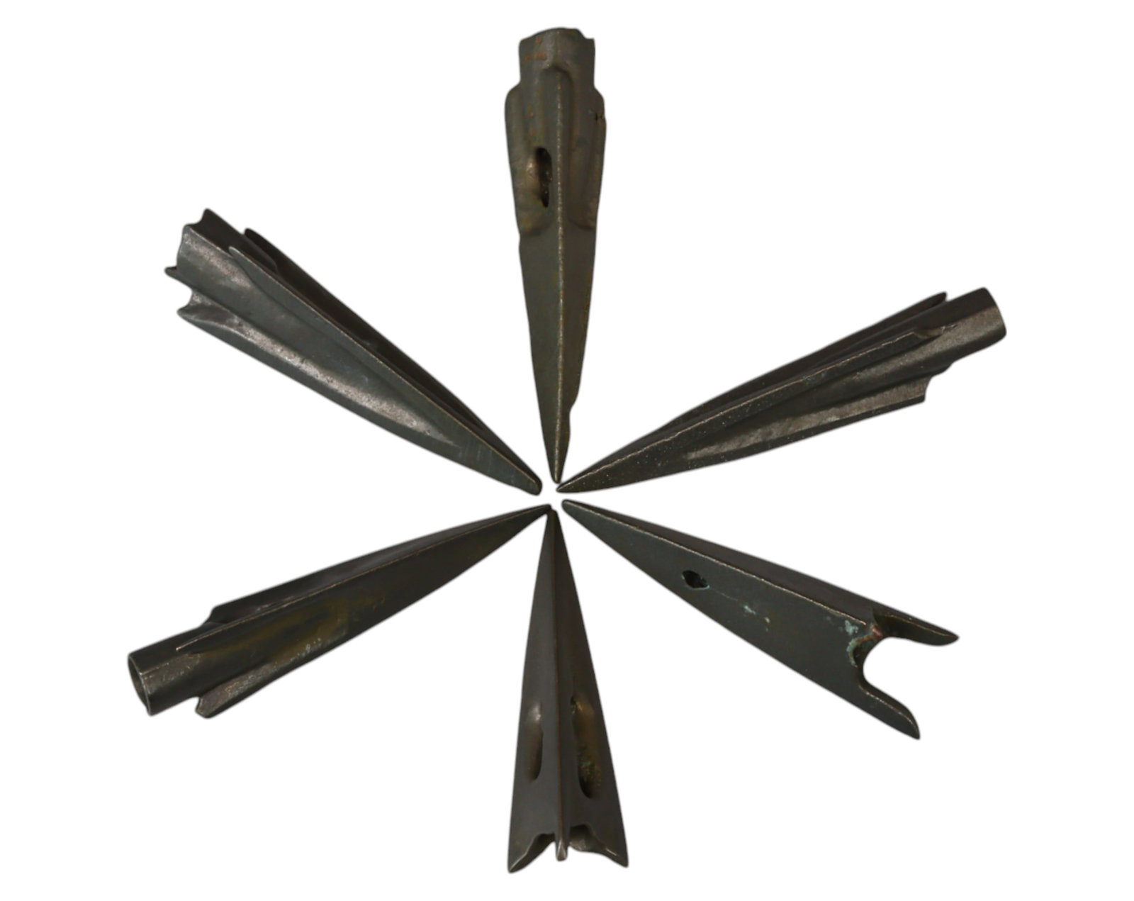ANCIENT STEPPE: Scythian-Sarmatian Bronze Arrowheads - Socketed War Projectiles, 7th-3rd Century BCE (1 of 1)