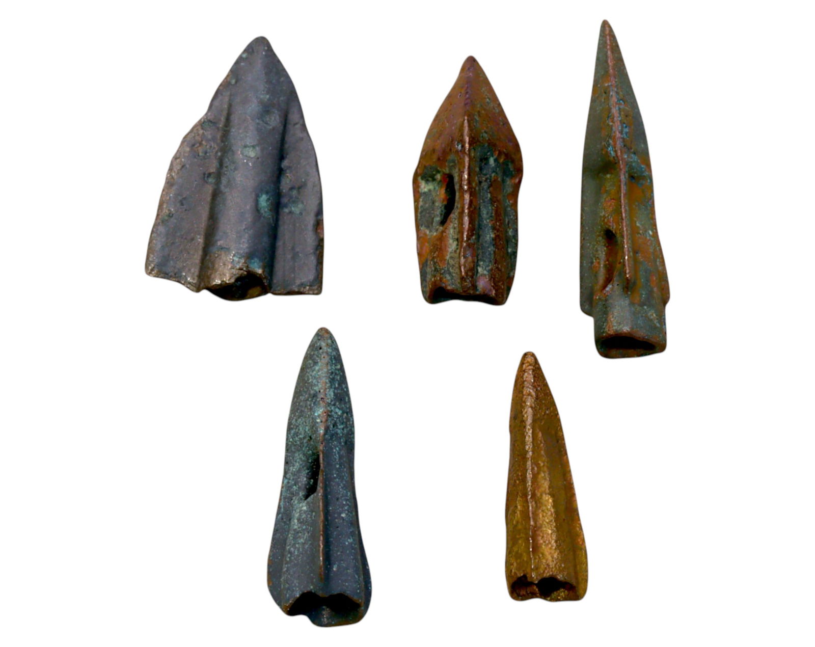 ANCIENT STEPPE: Scythian-Sarmatian Bronze Arrowheads - Socketed War Projectiles, 7th-3rd Century BCE (1 of 1)
