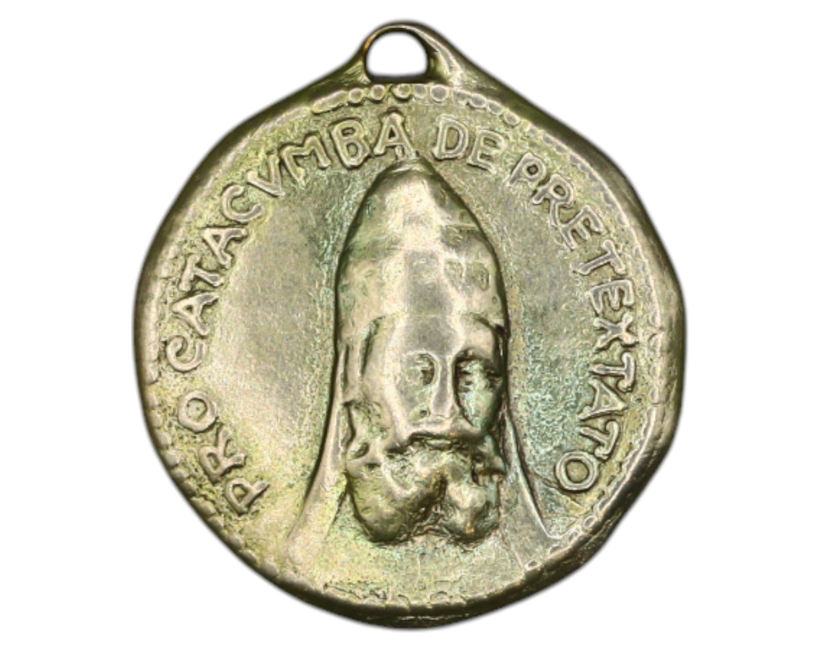 VATICAN: Pius XI Medal - Catacombs of Pretextatus, 3g, 1.5cm (1 of 3)