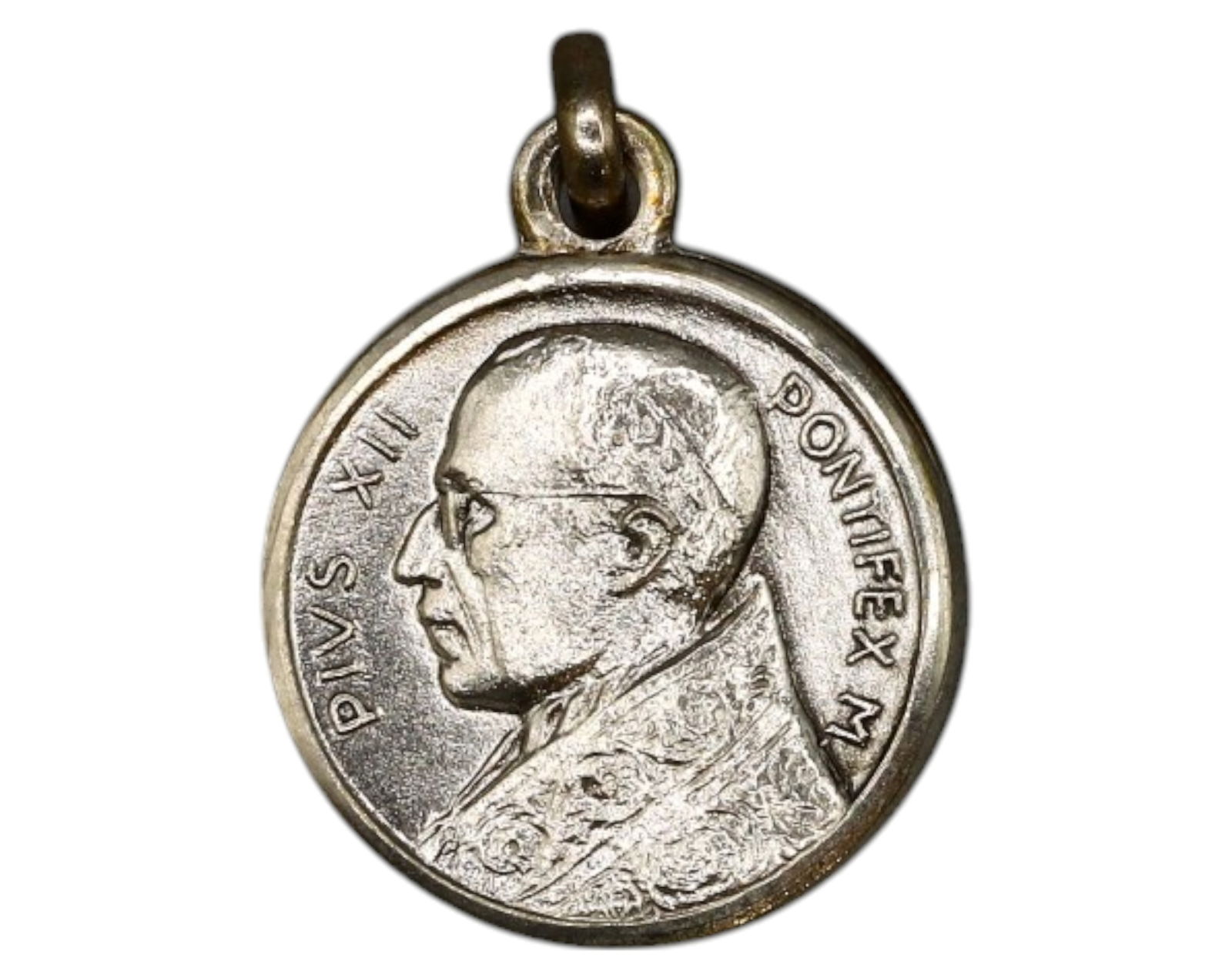 VATICAN CITY: Pius XII Silver Medal - Ricordo di Roma, Mid-20th Century (1 of 3)