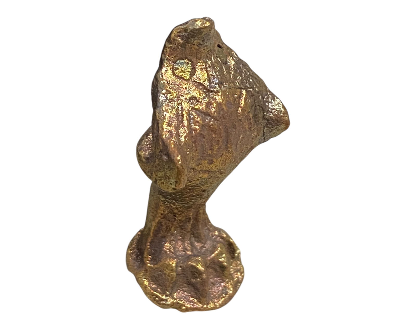 BALKAN BRONZE AGE: Anthropomorphic Bird Deity Figurine - Bronze, 1500-1200 BC (1 of 9)