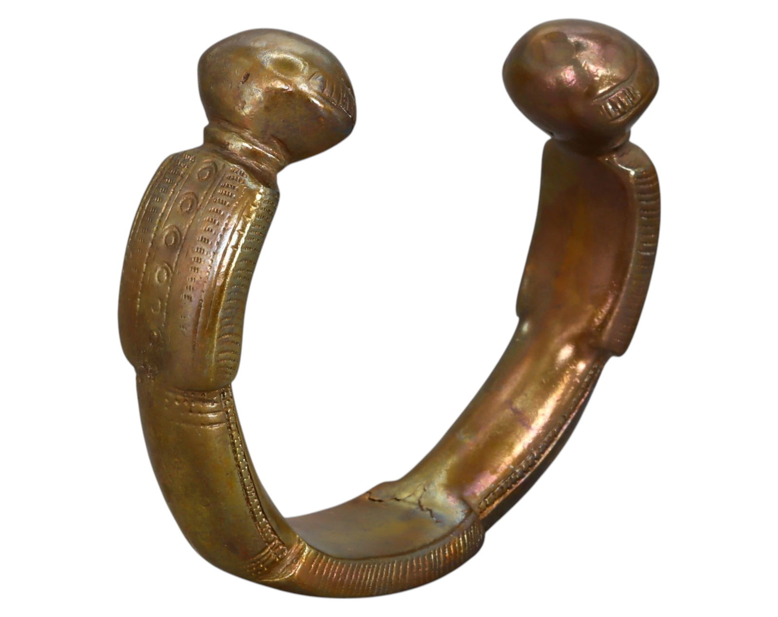 NIGERIA: King Manilla - Bronze Prestige Currency, 19th-20th Century (1 of 4)