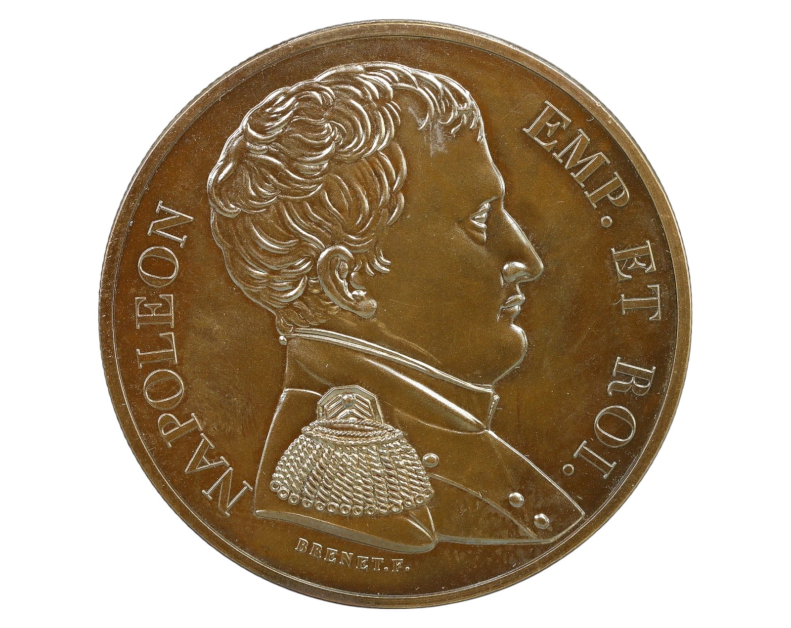 FRANCE: First Empire - Napoleon I Bronze Medal, Victories of 1807 (Restrike) (1 of 3)