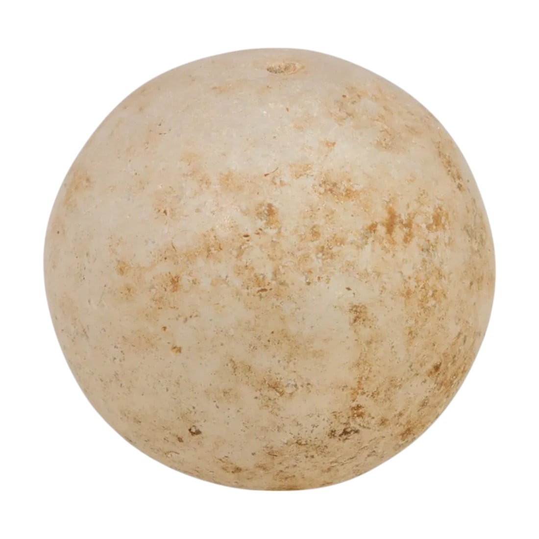 SILK ROAD ROCK CRYSTAL SPHERE: Ancient Trade Object, Central Asia (63g, 36mm) (1 of 2)