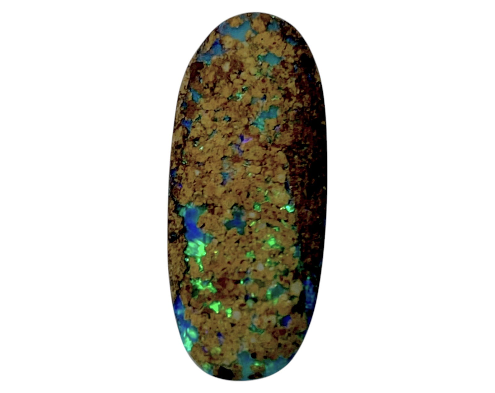 AUSTRALIAN MATRIX BOULDER OPAL - Preform, 18.5x8mm, 1.3g (1 of 4)