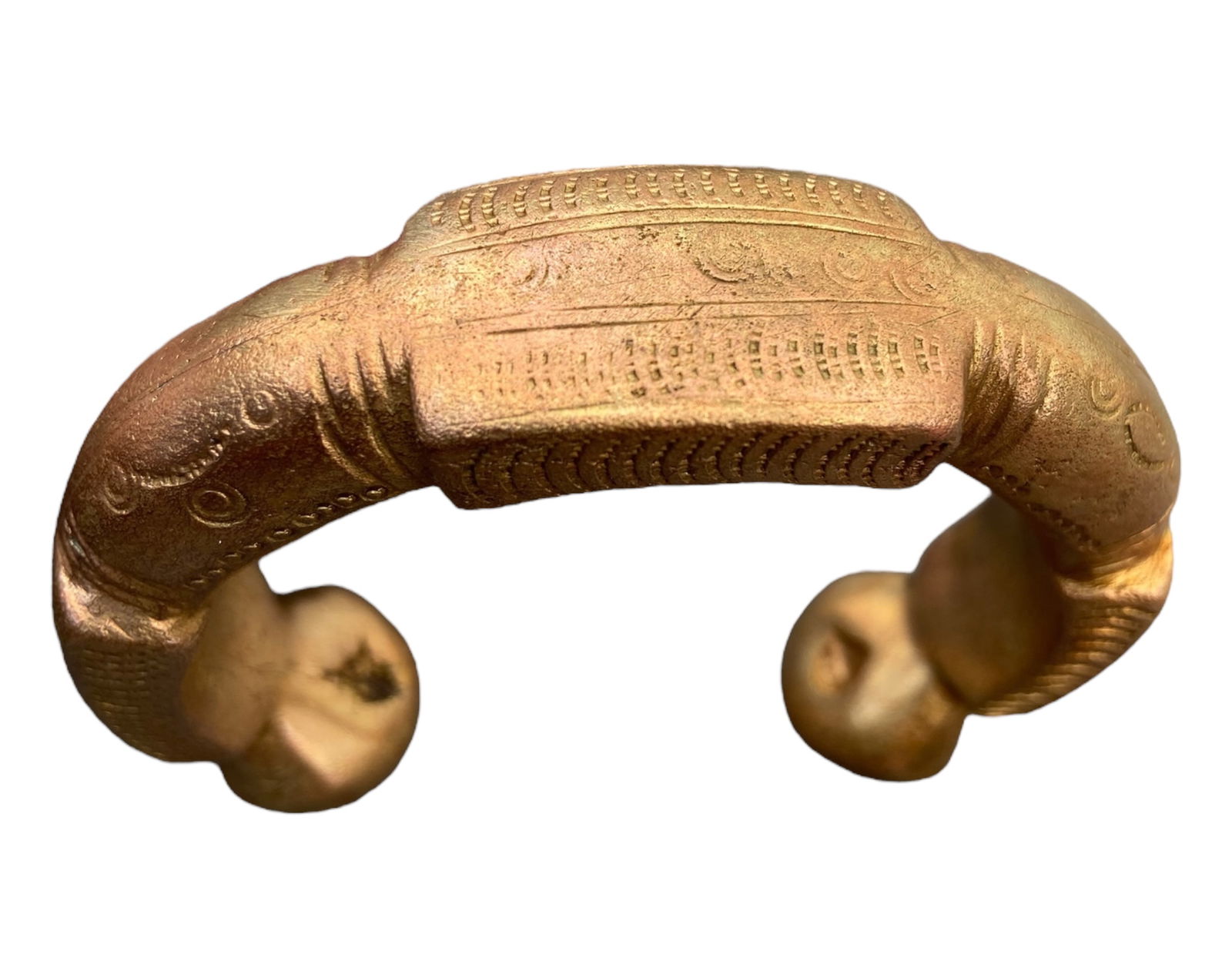 AFRICAN: Manilla Currency Bracelet - 8x7cm, 258g (1 of 6)