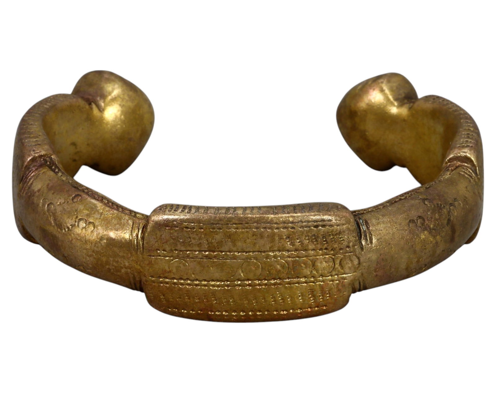 WEST AFRICA: Brass Manilla Bracelet - Prestige & Trade Currency (1 of 4)