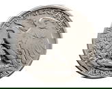 USA: Silver Walking Liberty Half Dollar Coin - 1938-D, 3cm, 12.2g