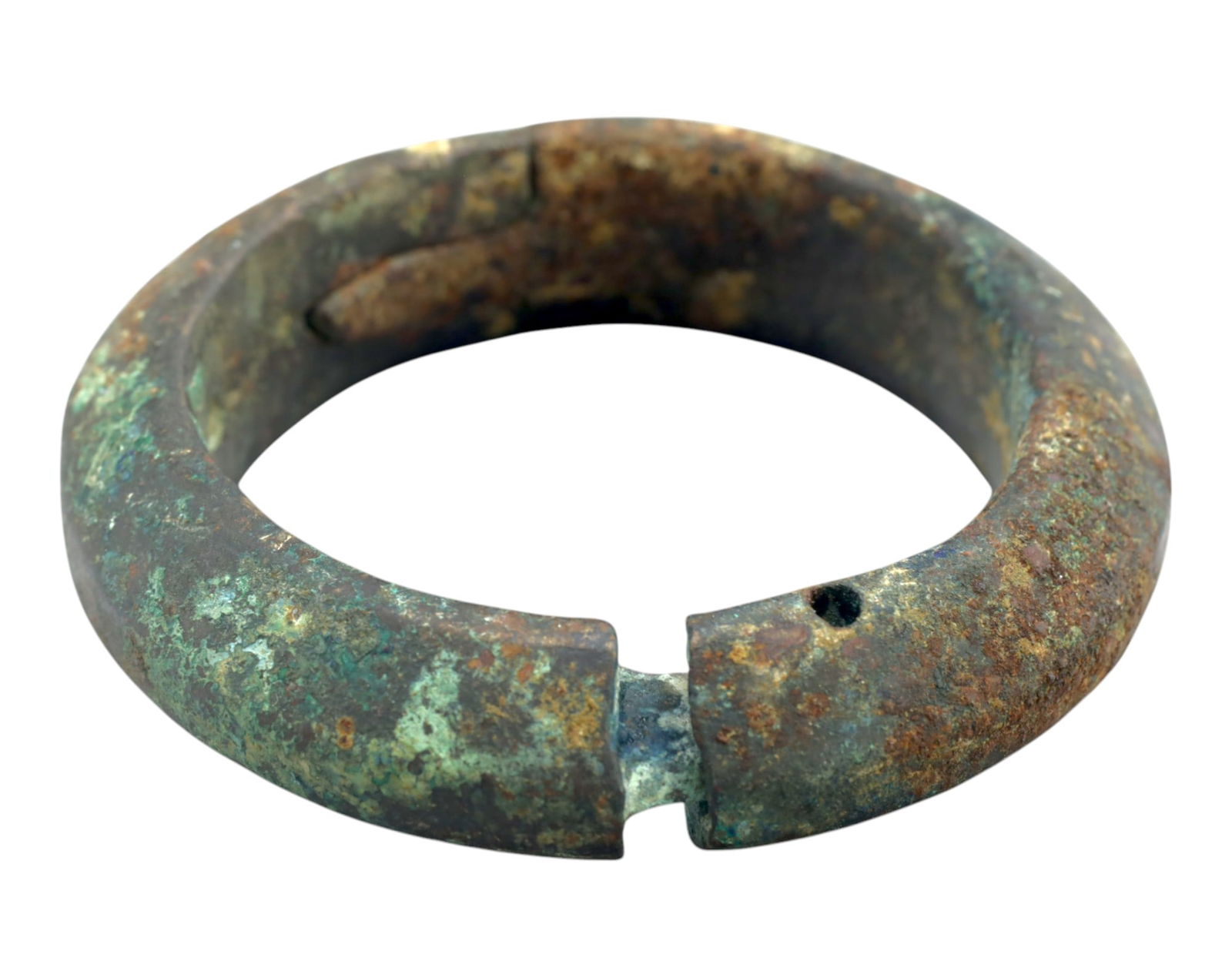 ANCIENT ROME: Massive Bronze Cuff Bangle - 8.5cm, 371g, Circa 1st-3rd Century AD (1 of 4)