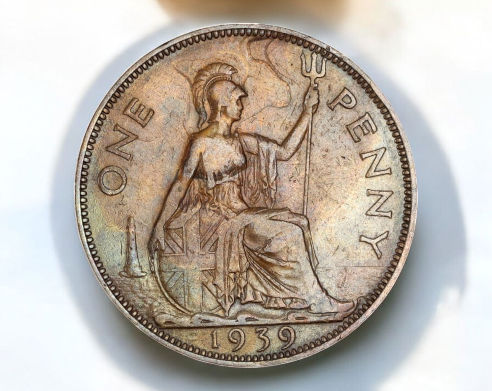 UNITED KINGDOM: George VI Half Crown Coin - Cupronickel, 3cm, 9.4g, 1947-1952 (1 of 3)