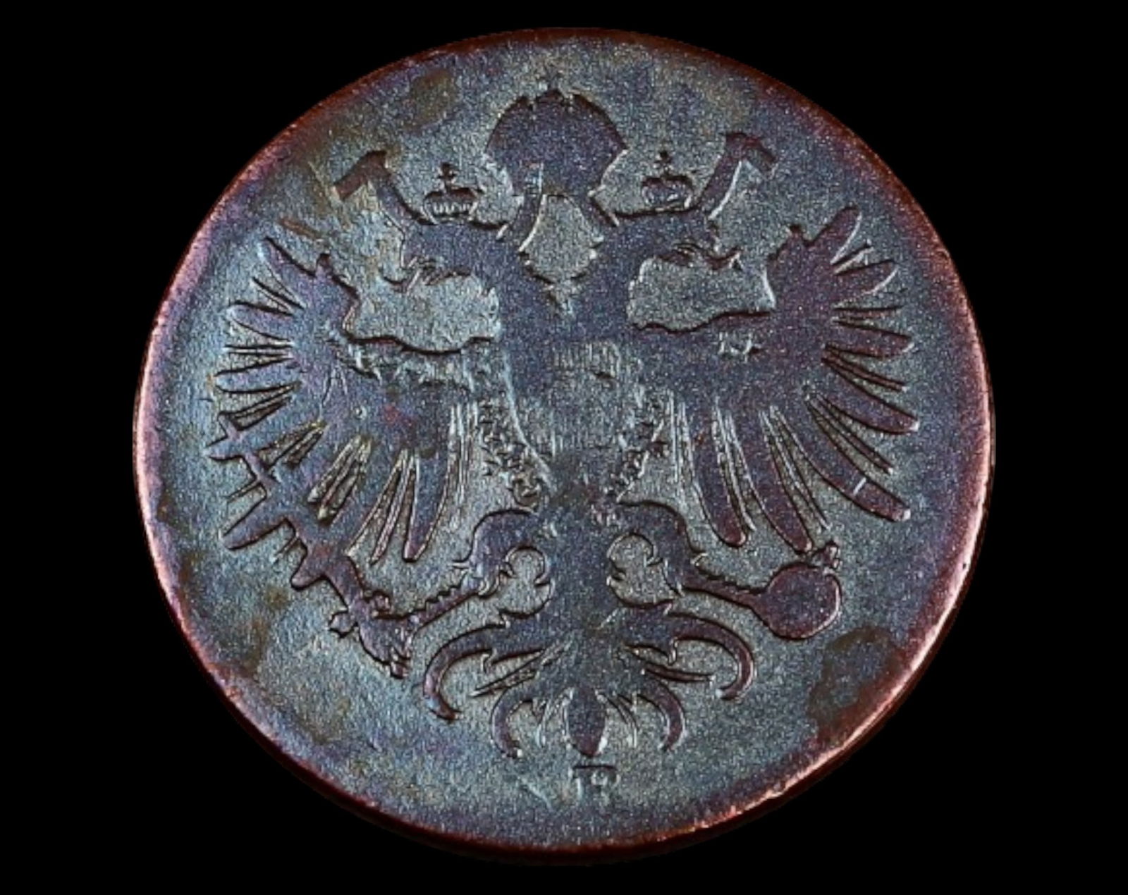 ITALY: Lombardy-Venetia - 1 Soldo Coin, 1862 Vienna Mint (1 of 3)