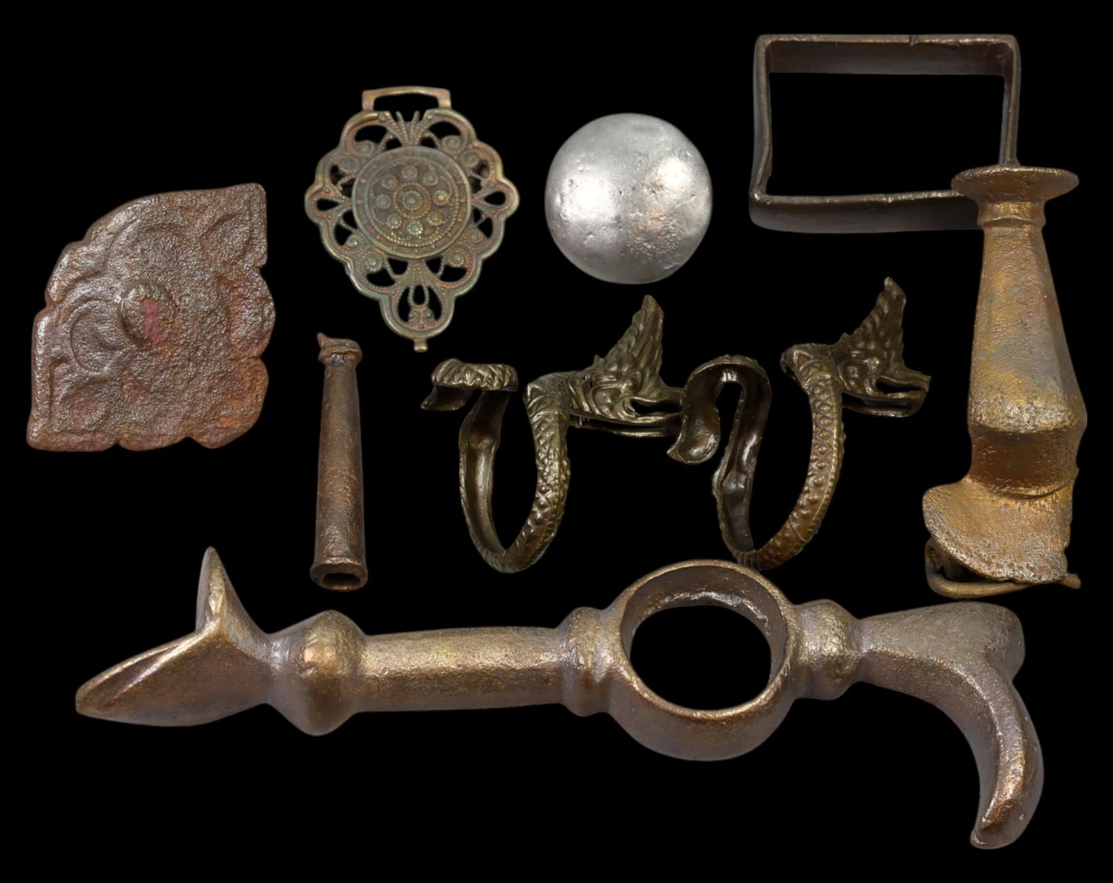 VATICAN & PORTUGAL: Papal & Marian Devotional Medals - Aluminum, 19th-20th Century (Set of 3) (1 of 1)