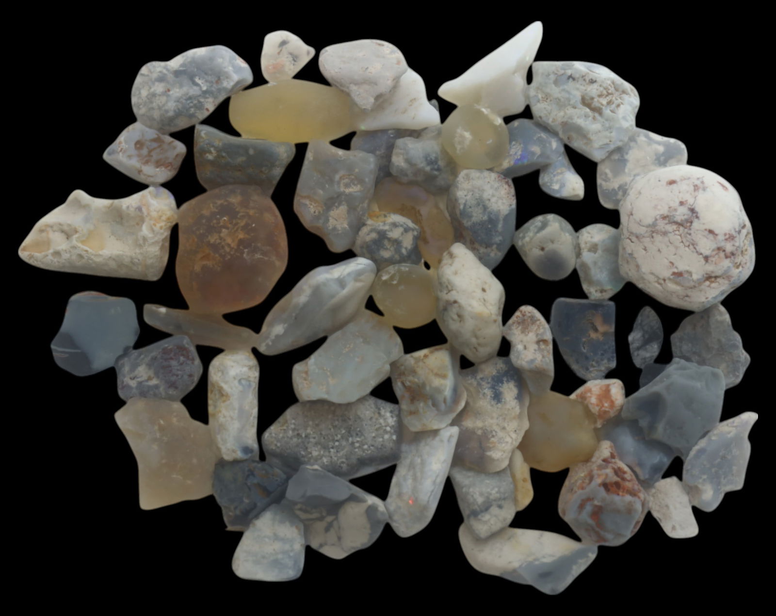 AUSTRALIA: Lightning Ridge Opal Rough Lot - 52g, 1-2cm, Australian Specimens (1 of 1)