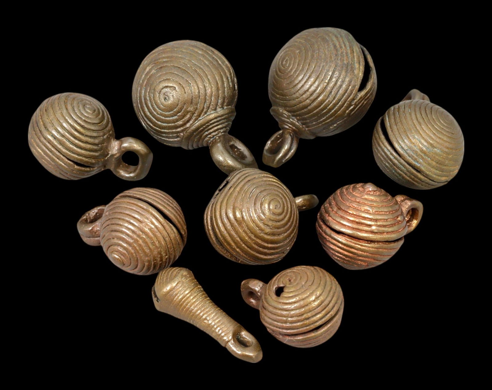 MEDIEVAL & POST-MEDIEVAL: Bronze Crotal Bells & Pendant Charms - c. 15th-18th Century (1 of 1)