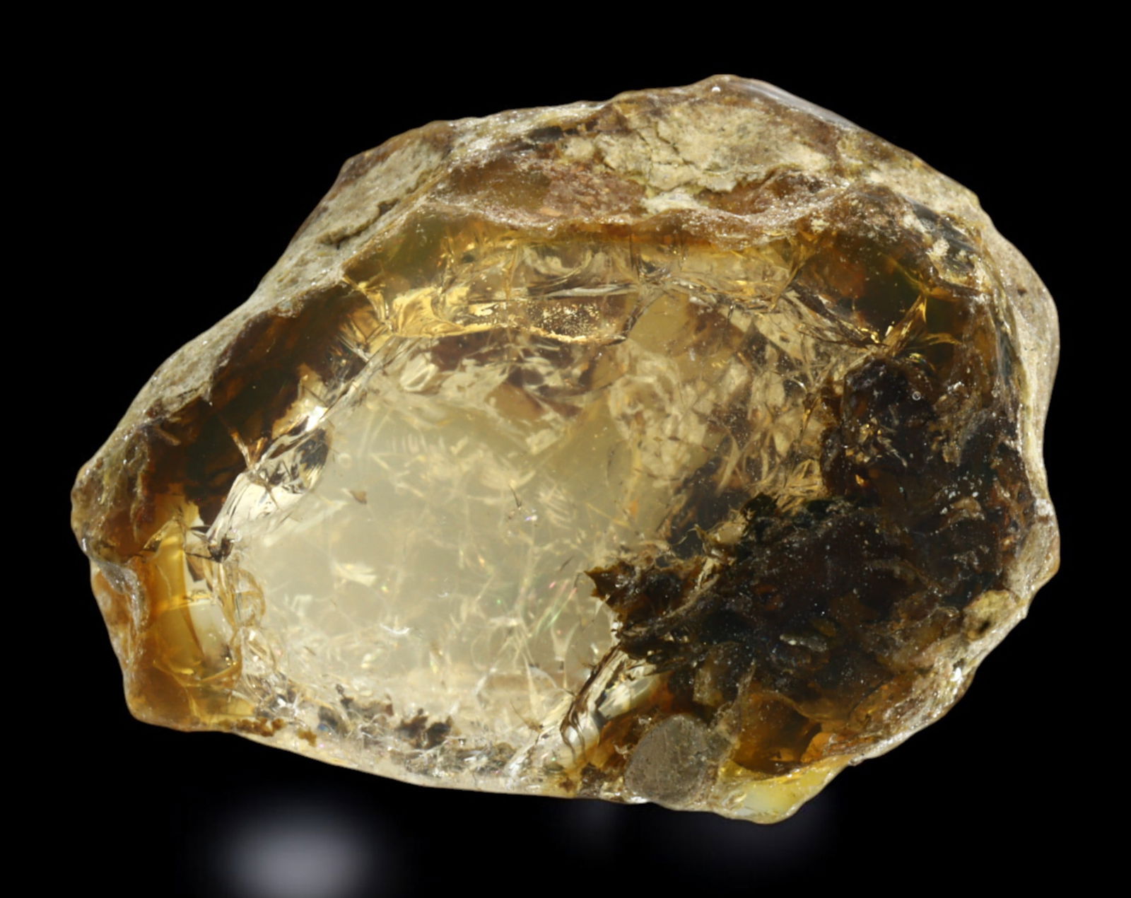 ETHIOPIA: Delanta Mine Non-Hydrophane Opal Rough - 1-Piece Specimen, 34g, 2.7x4cm (1 of 1)