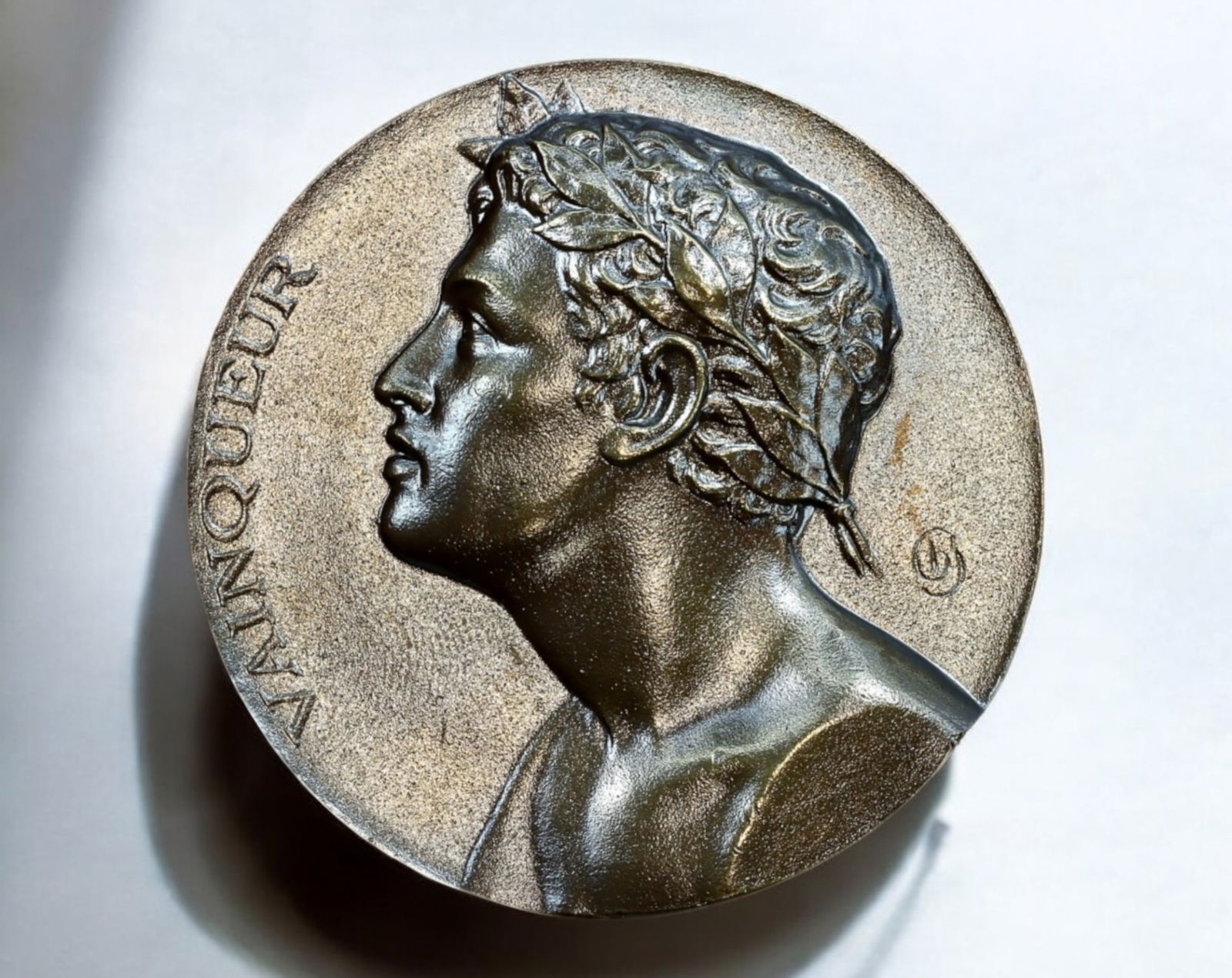 FRANCE: "Vainqueur" Rallye Riviere Medal Coin - Bronze, 1961 (1 of 3)