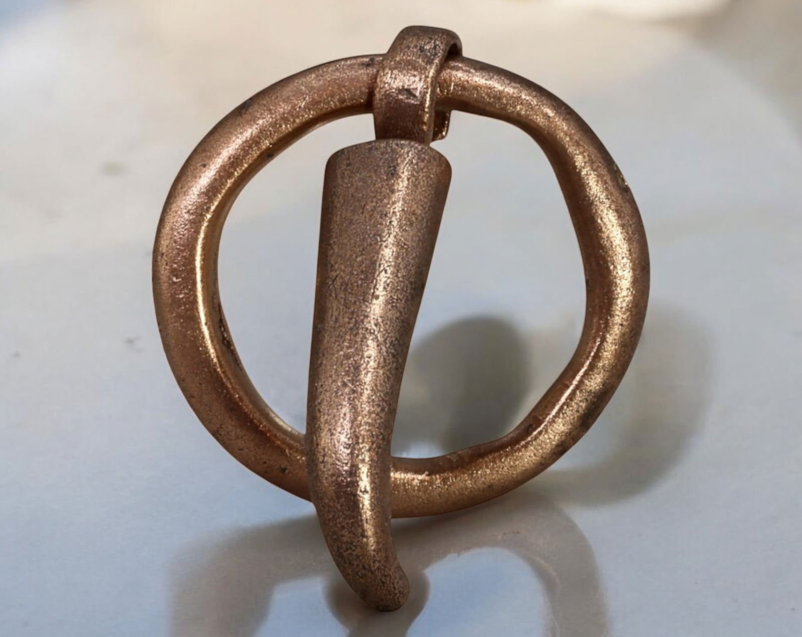 VIKING AGE: Bronze Penannular Brooch - Norse Clothing Fastener, 5.5cm, 12g (1 of 3)