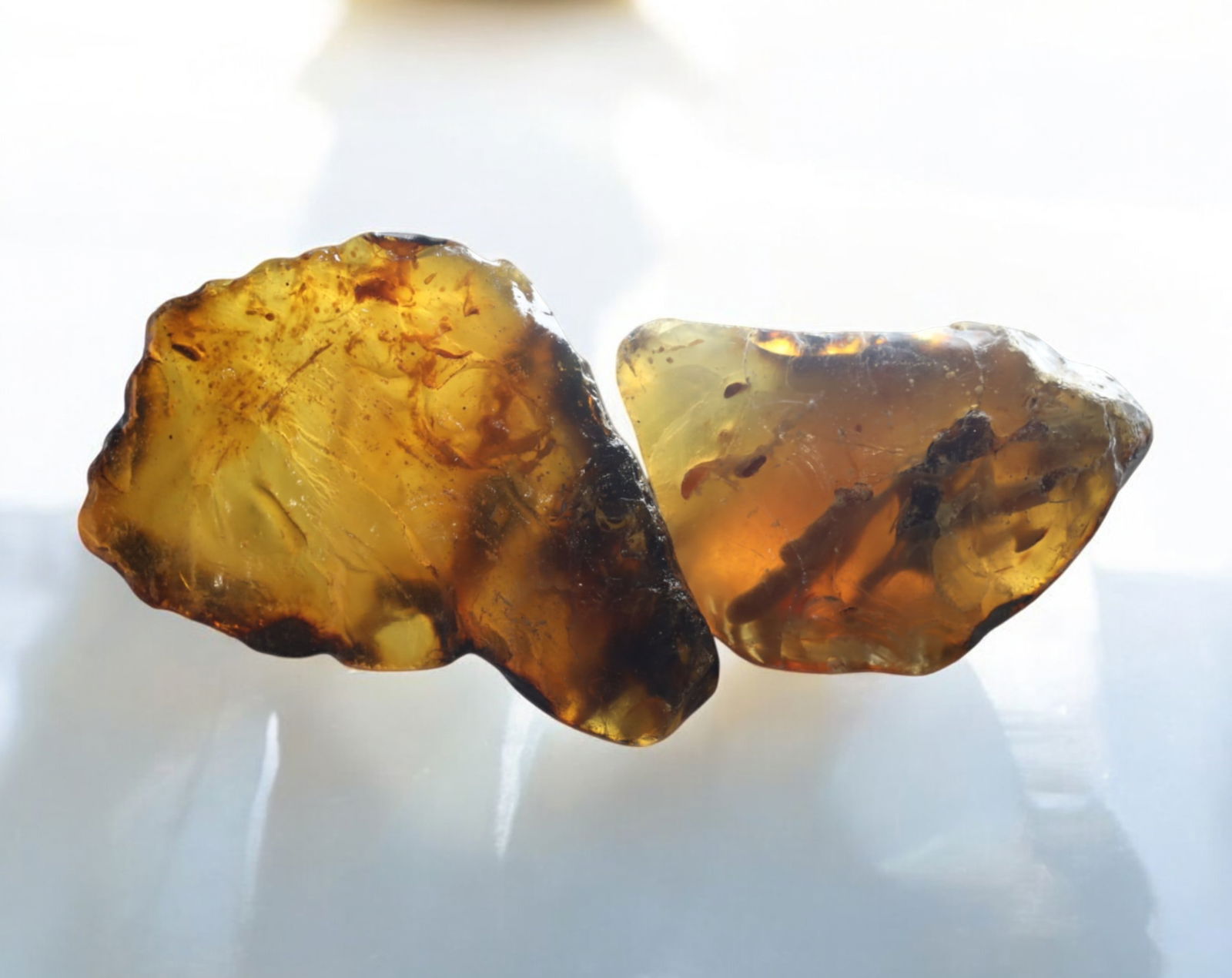 NATURAL: Baltic Amber Specimen Rough - 56g, 6-7.5cm, Fossilized Tree Resin (1 of 1)