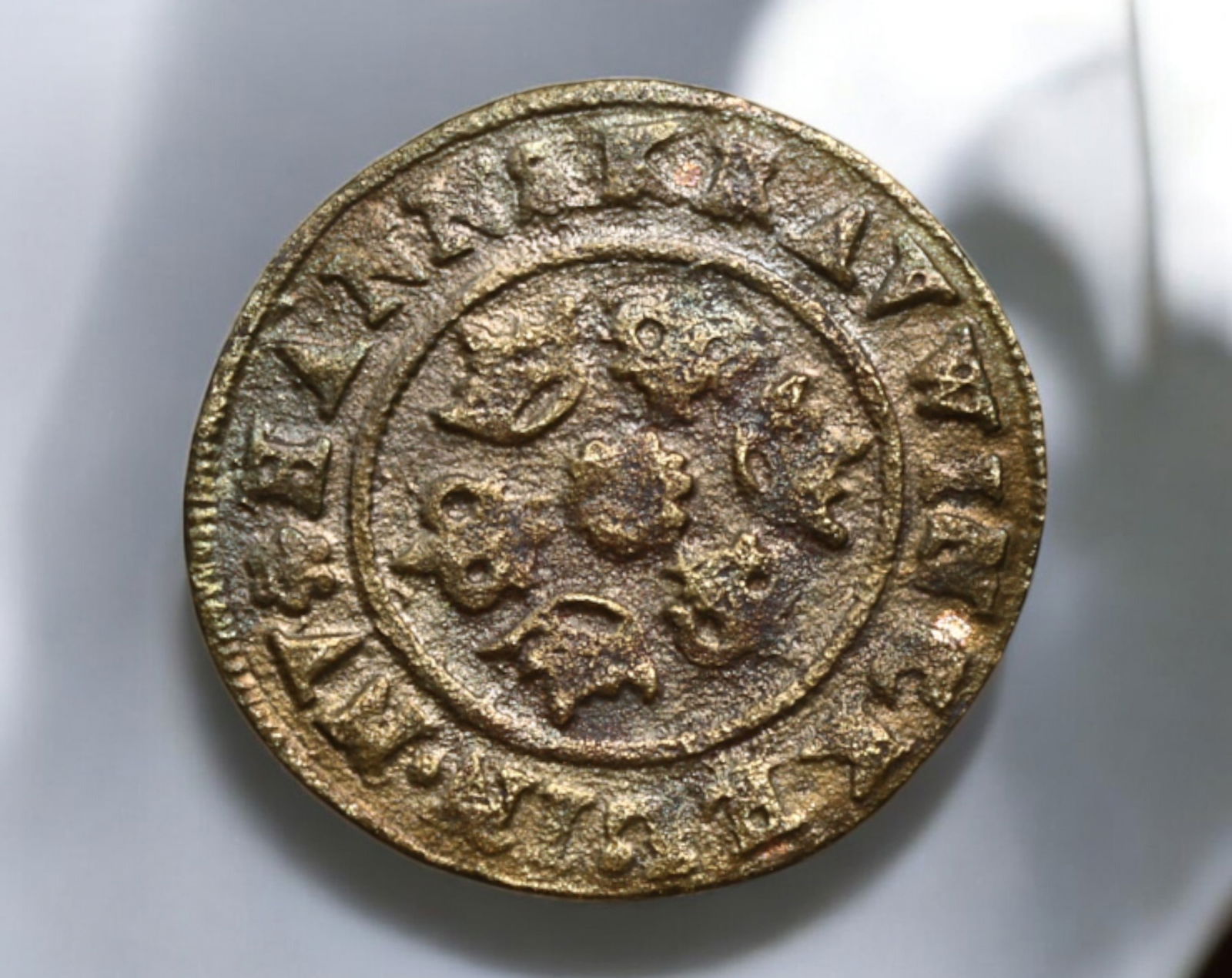 GERMAN STATES: Free Imperial City of Nuremberg - Copper Jeton, 1586-1635 (1 of 2)