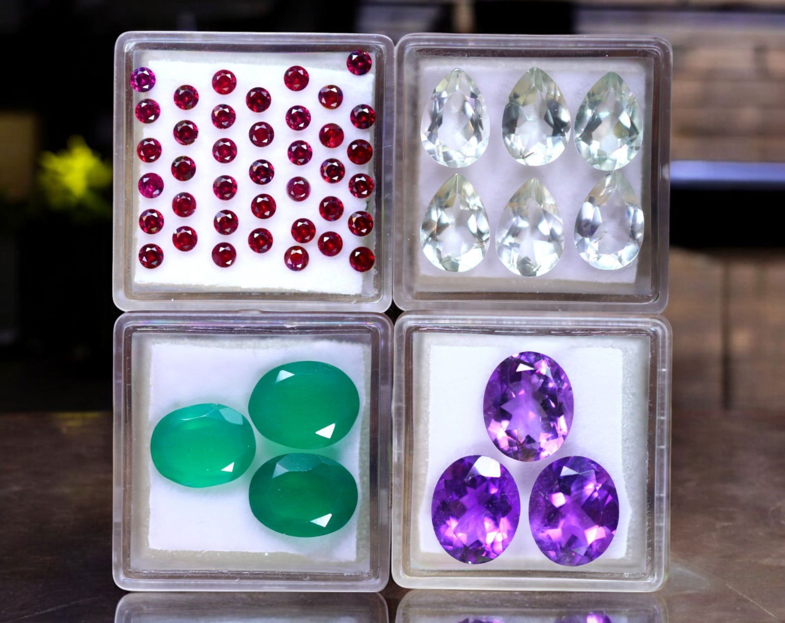 Onyx, Amethyst, Garnet & Green Amethyst (1 of 1)
