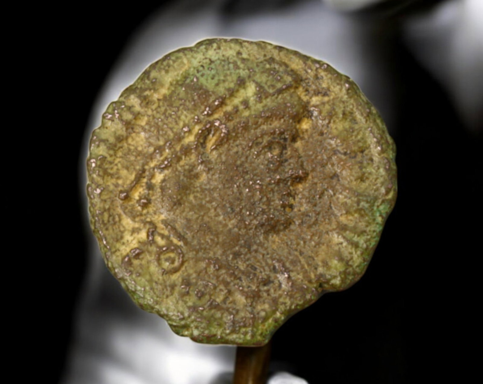 ROMAN EMPIRE: AE Coin - Bronze Coin, 1.7mm, 1.9g: A collection of ancient Roman bronze coins, each featuring a distinct imperial portrait on the obverse and various symbolic or military-themed reverses. These coins, essential to Roman commerce and go