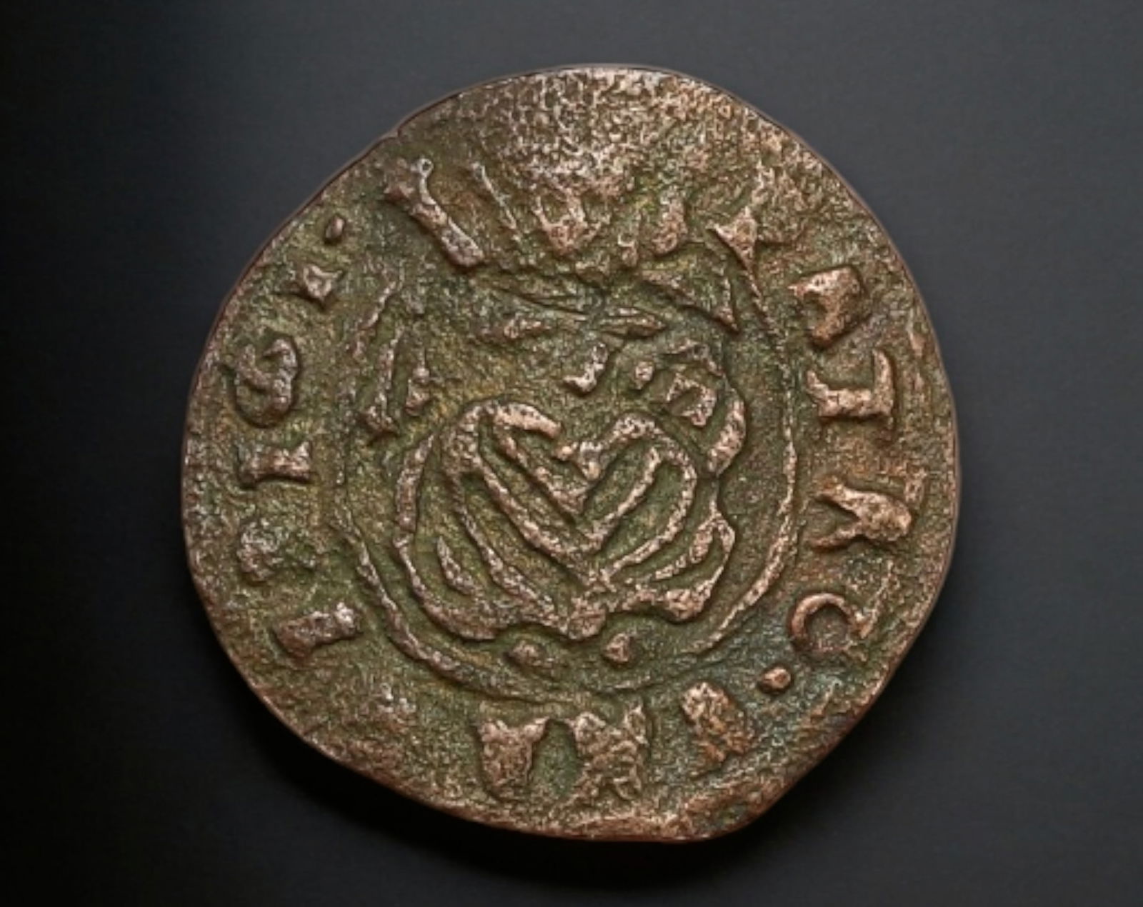 SPAIN: Ferdinand & Isabella - Copper Blanca, Burgos Mint, Late 15th Century (1 of 2)