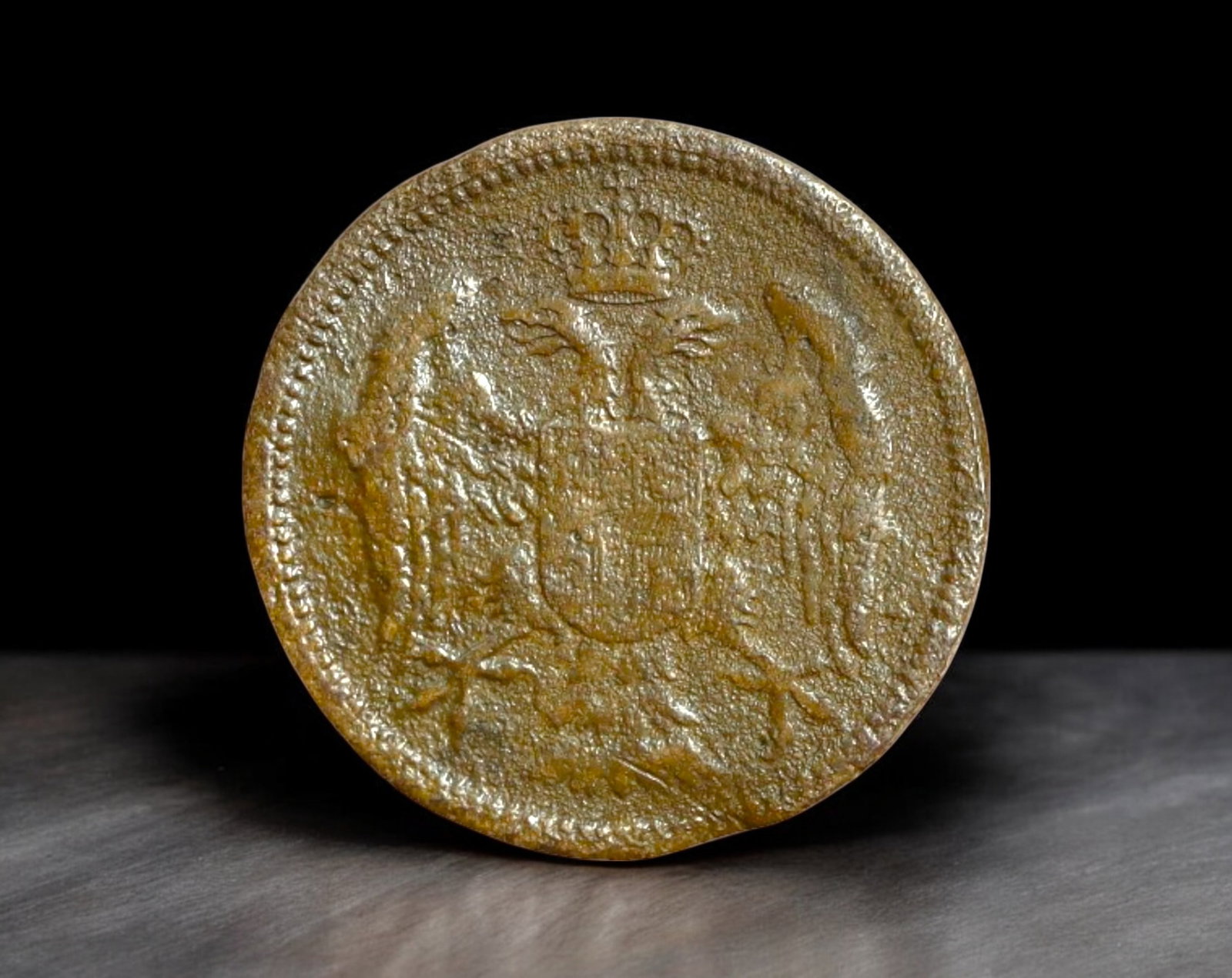 SERBIA: Peter I - Bronze 2 Pare Coin, 1904 (20mm, 1.7g): Struck in the inaugural year of King Peter I's reign, this bronze 2 Pare coin from 1904 showcases the renewed national identity of the Kingdom of Serbia following dynastic transition. The obverse feat