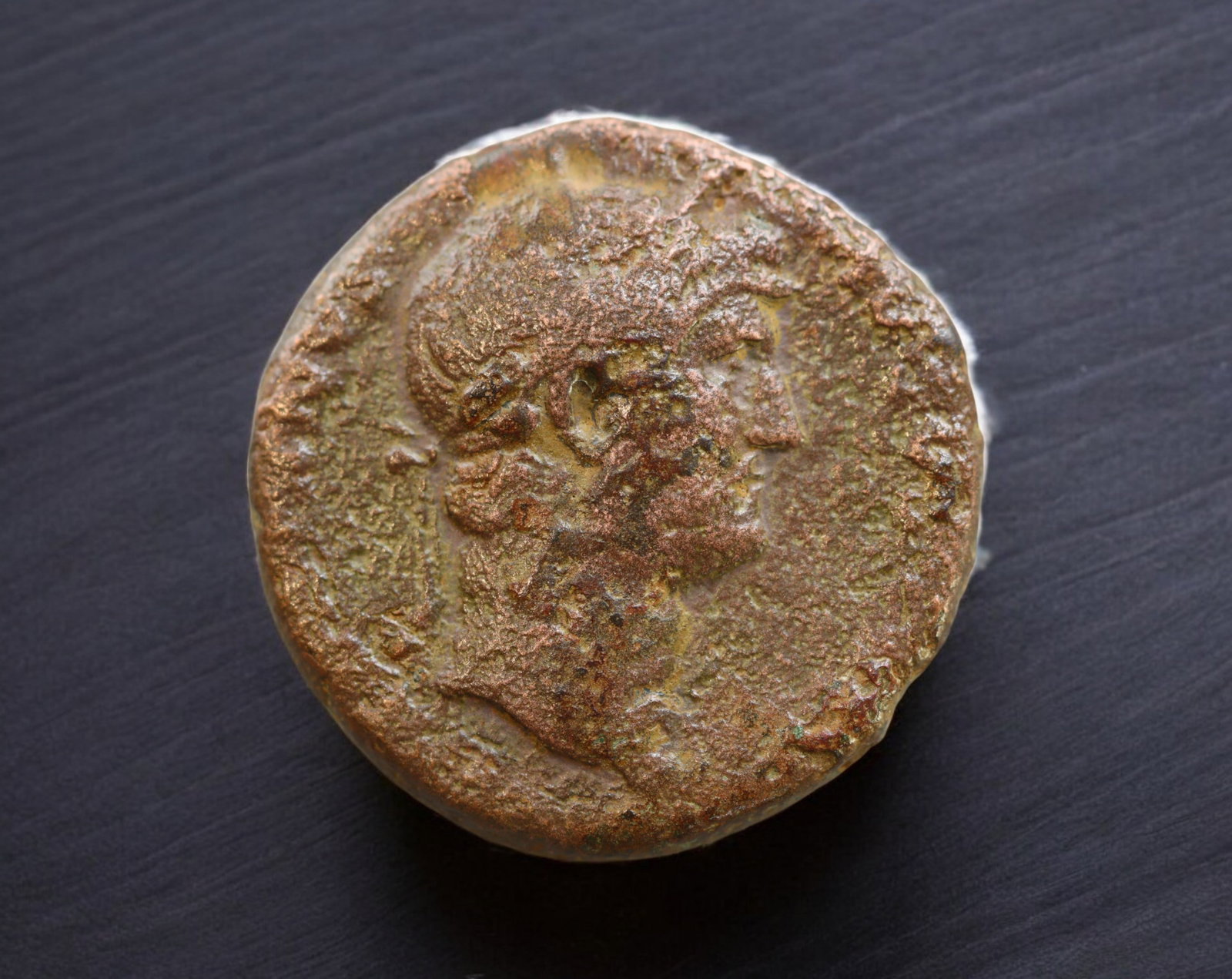 ROMAN REPUBLIC: AE As Coin - Bronze Issue, 25mm, 10.7g: A substantial bronze As from the Roman Republic, measuring 25mm and weighing 10.7g, embodying the early civic values and militaristic ethos that shaped Rome's ascendance. This coin type typically bore