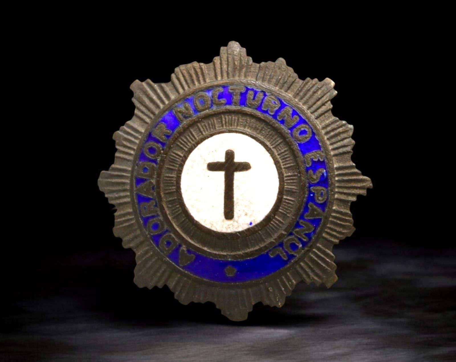 SPAIN: Adorador Nocturno Silver Medal Coin - 20th Century (1 of 2)