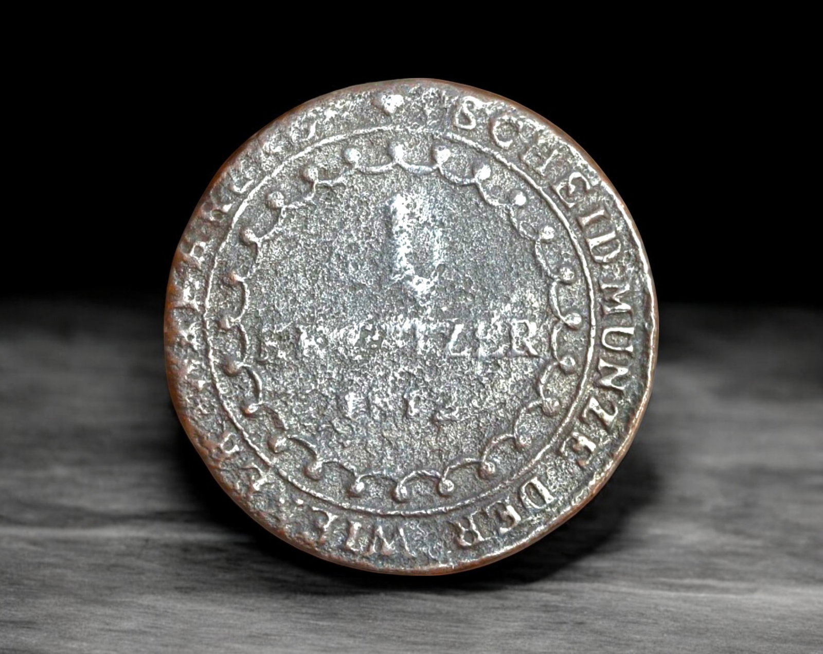 AUSTRIA: Franz II - Copper 1 Kreuzer Coin, 1812 Nagybanya, 25mm, 10g: Struck during the waning years of the Napoleonic Wars, this copper 1 Kreuzer Coin issued under Emperor Franz II (I of Austria) from the Nagybanya Mint features a right-facing bust of the monarch in cl