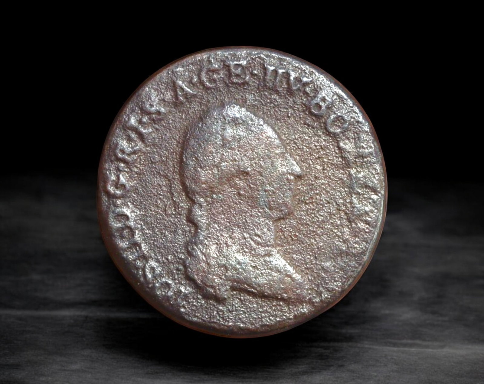 AUSTRIA: Franz I - Copper 1 Kreuzer Coin, 1790 E (Gunzburg Mint): Struck during the early reign of Franz I, this 1 Kreuzer Coin from 1790 presents a finely balanced design typical of late 18th-century Austrian copper issues. The obverse features a profile bust of th