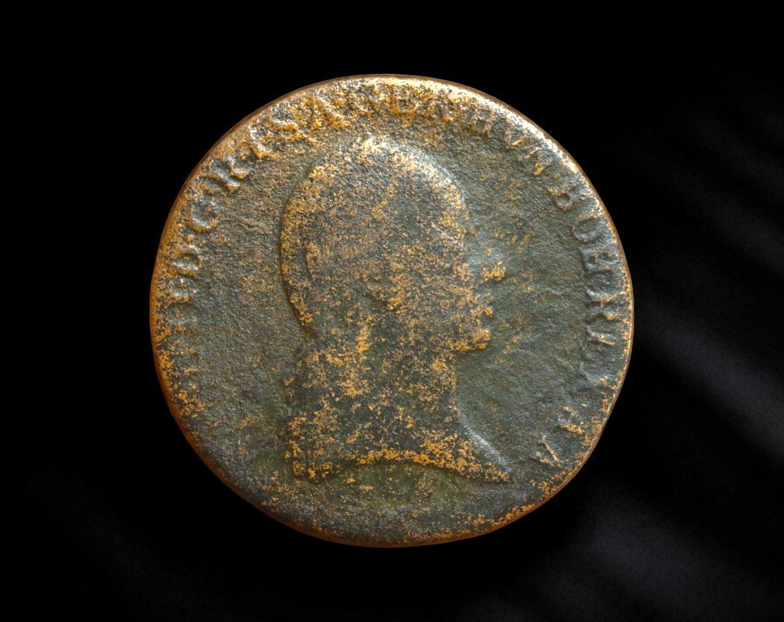 AUSTRIA: Franz II - Copper 3 Kreuzer Coin Coin, 1800 (30mm, 8g) (1 of 2)