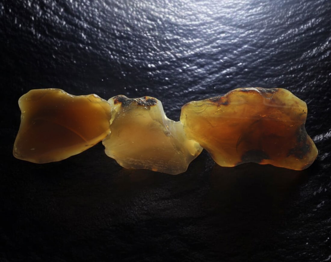 NATURAL: Baltic Amber Specimen Rough - 76g, 6-7.5cm, Fossilized Tree Resin (1 of 1)