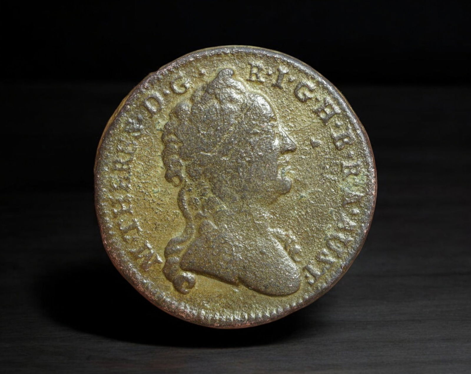 AUSTRIA: Joseph II - Copper 1 Kreuzer Coin, 1760 W Vienna Mint (25mm, 11.9g) (1 of 2)