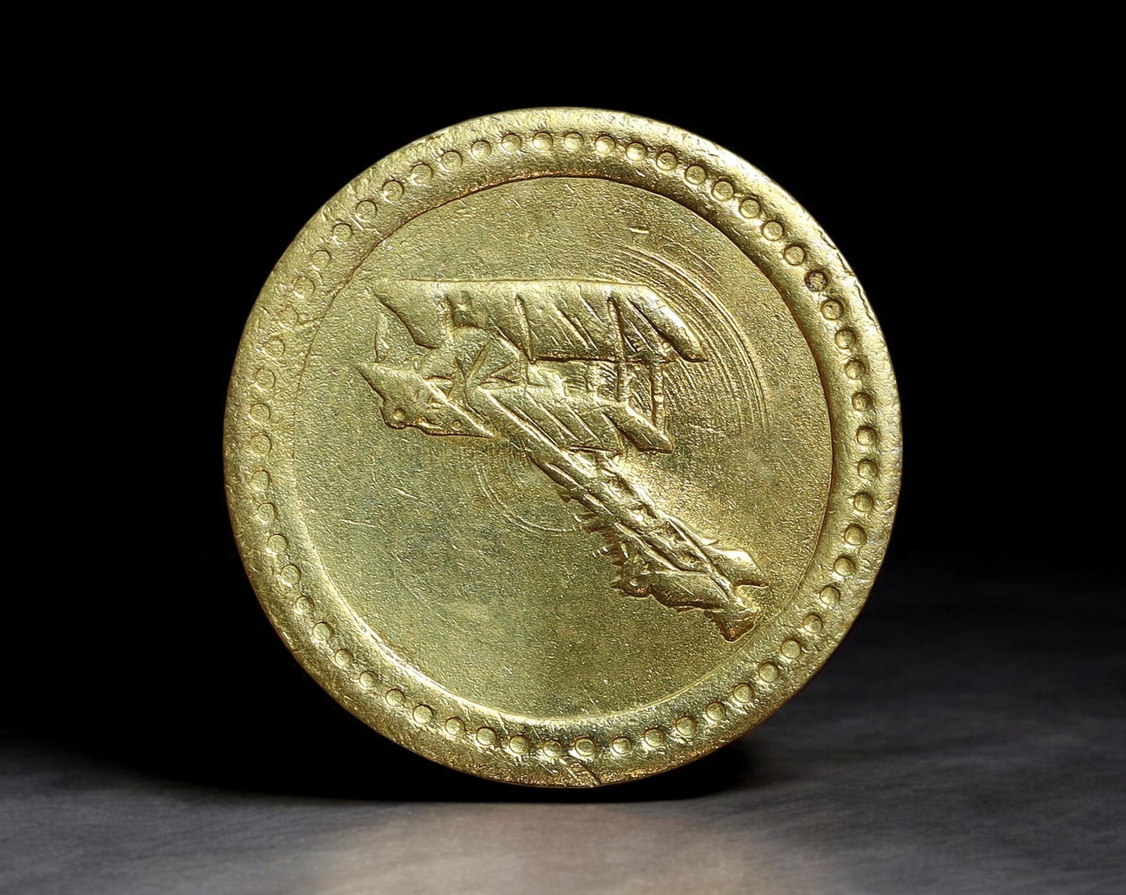 ROMAN EMPIRE: AE Coin - Bronze Issue, 17x18mm, 1.8g: A diminutive bronze coin from the Roman Empire, emblematic of the empire's evolving monetary system during times of economic transition. As silver reserves dwindled and inflation surged, bronze coinag