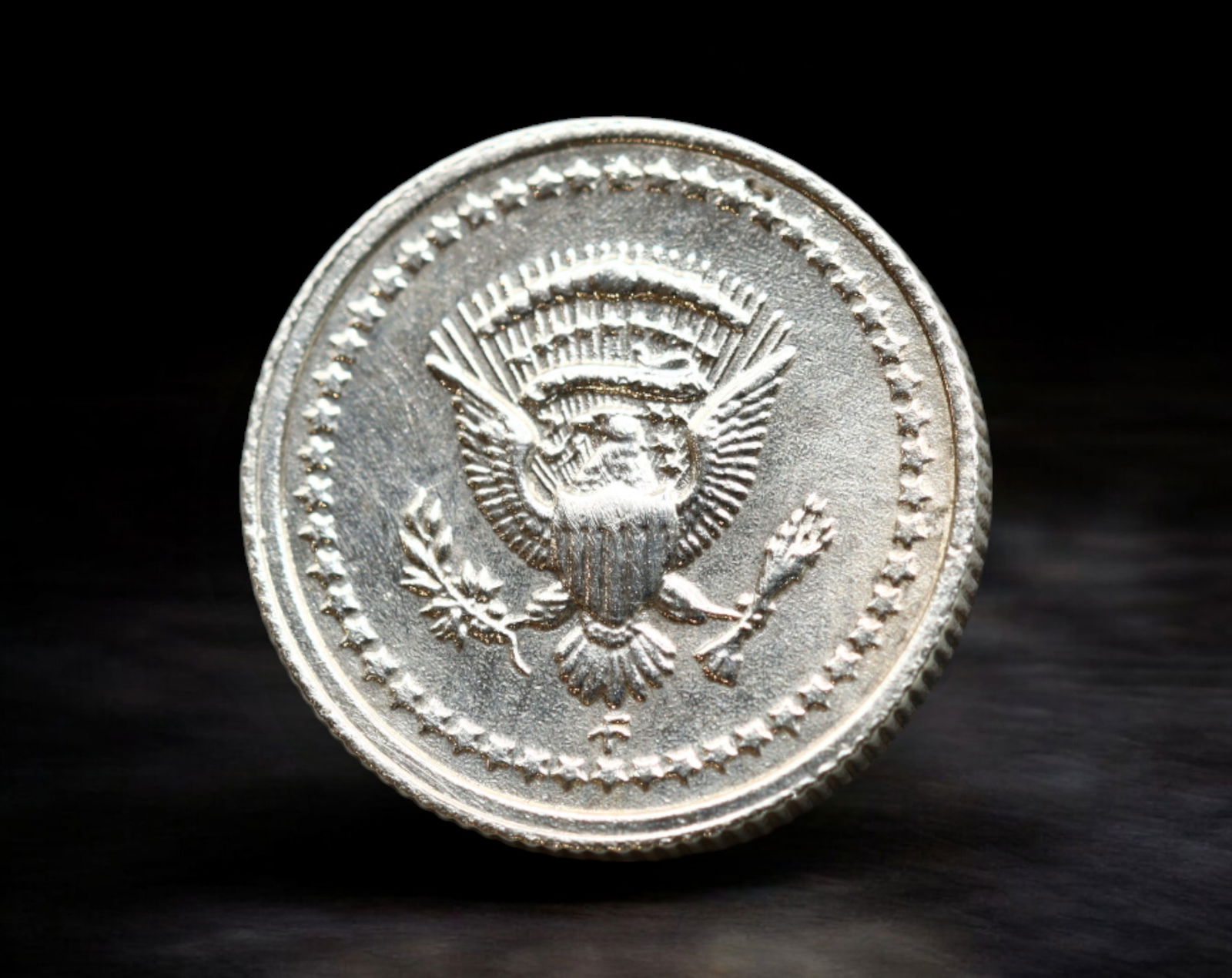 UNITED STATES: Martin Van Buren - Silver Presidential Treasury Medal, 1967-1970 (10mm, 1.2g) (1 of 2)
