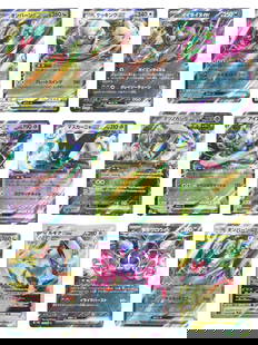 Pokemon: 9x ex/VSTAR Lot - High-HP Power Types & Crystal Foils, SV Series JP: This robust 9-card Japanese lot brings together a commanding lineup of heavy-hitters from the Scarlet & Violet series, combining Terastal foil showcases, tanky stage 2 ex cards, and a marquee VSTAR ce