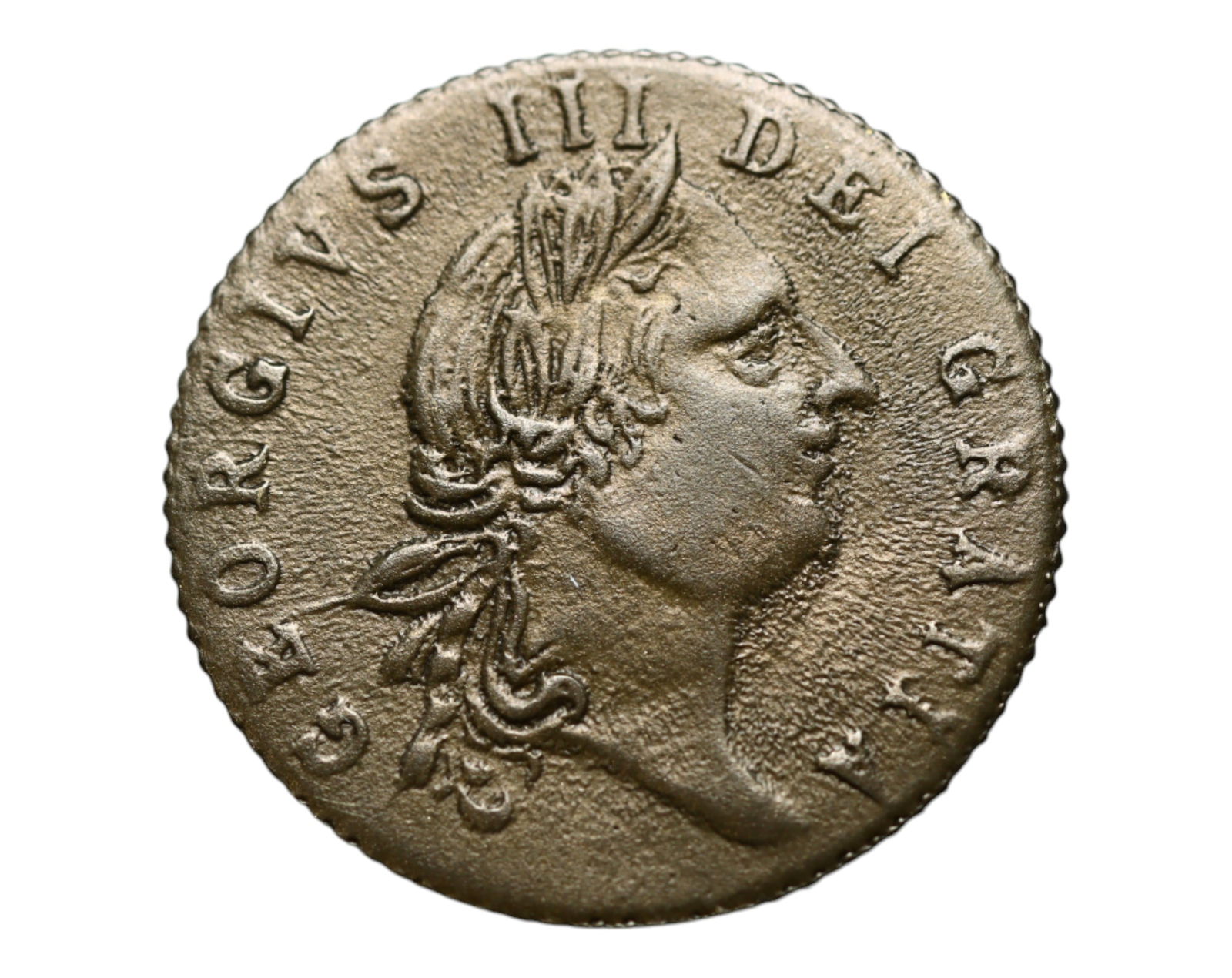 UNITED KINGDOM: George III - "Good Old Days" Political Tribute Token, 1788, 21mm (1 of 3)