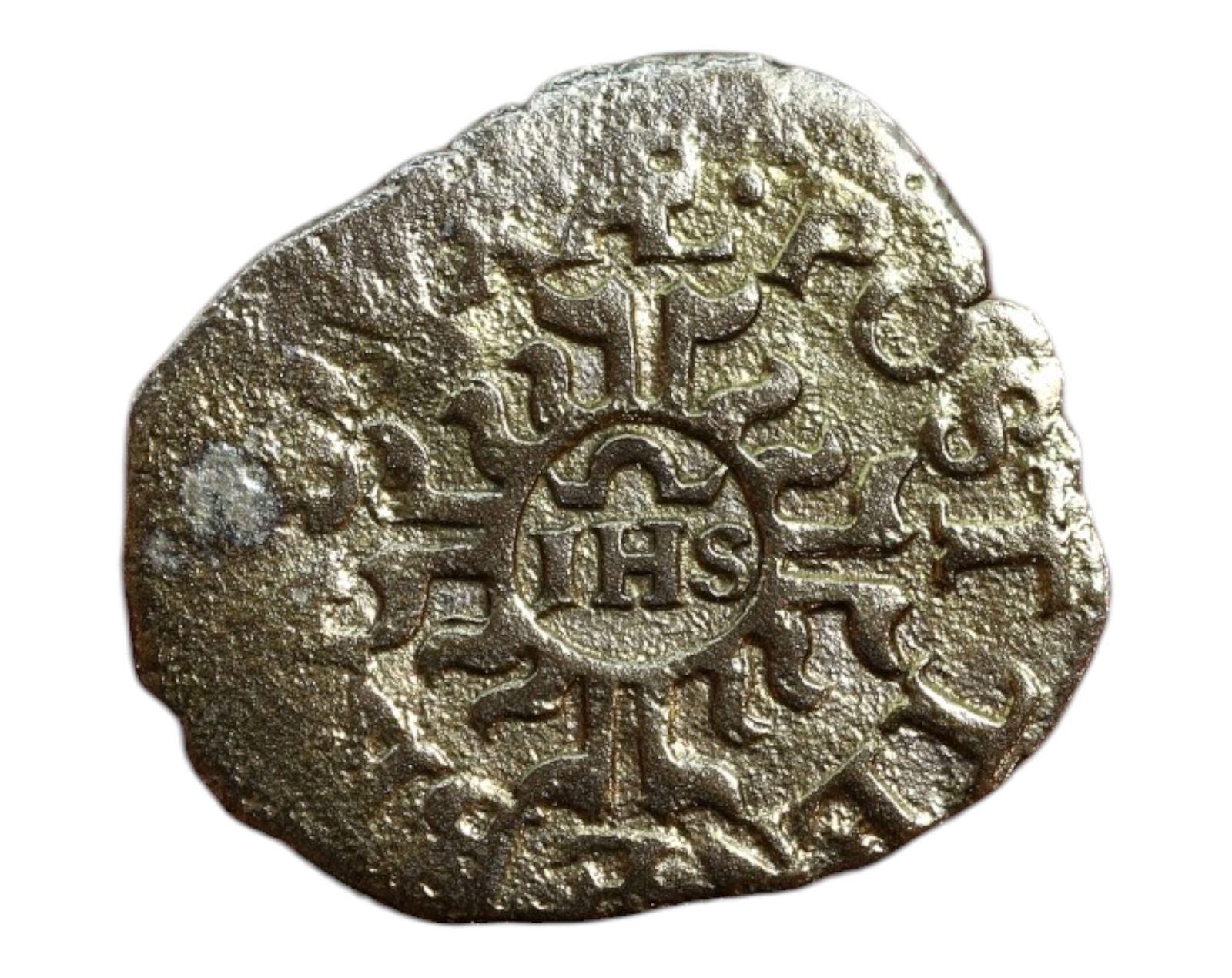 SWITZERLAND/GENEVA: 2 Quarts - Light After Darkness Religious Silver Coin, 1677, 18mm (1 of 3)