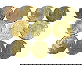 MIDDLE EAST & NORTH AFRICA: Mixed Nations - 10 Coin Lot, 1960-2009 (19-24mm)